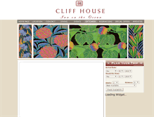 Tablet Screenshot of cliffhouseinn.com